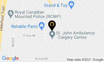 Colleaux Engineering Inc in Calgary map