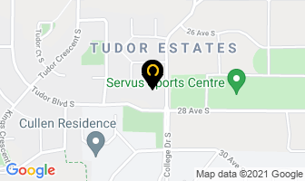 College Drive Community Church in Lethbridge map