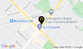 College Of Health Studies in Brampton map