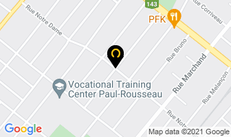 College St-Bernard in Drummondville map
