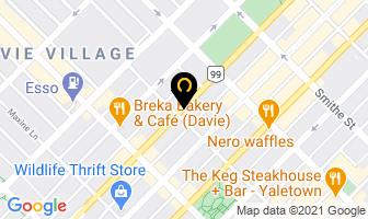 Collette Parsons Lawyers in Vancouver map