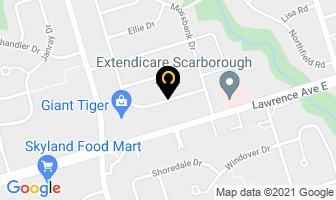 Collier Furniture in Scarborough map
