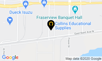 Collins Educational Supplies in Toronto map