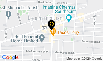 Color Plus in Leamington map