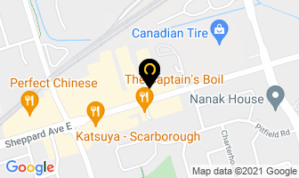 Color Star in Orillia map