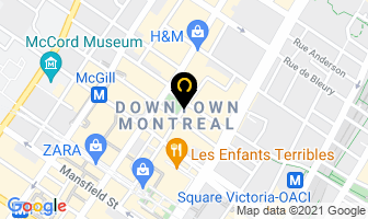 Colt Ressources in Montreal map