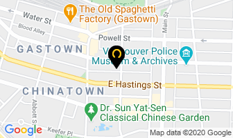 Columbia Hotel in Toronto map