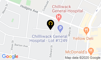 Columbus Manor Chilliwack in Chilliwack map