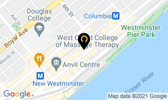 Columbus Signs in New Westminster map
