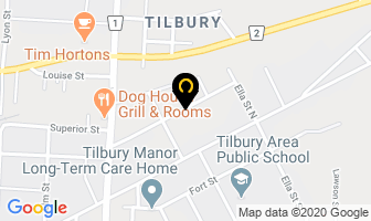 Comber Plumbing Heating Air Conditioning & Refri Geration Inc in Tilbury map