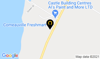 Comeauville Freshmart in Clare map