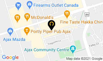 Comet Cleaners in Barrie map