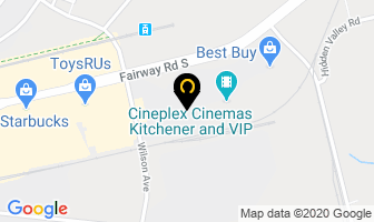 Comfort Foot Clinic in Kitchener map