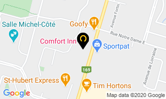 Comfort Inn Westmont Group in Alma map