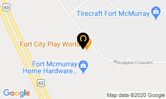 Commercial Solutions in Fort McMurray map