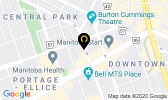 Commission De La Fonction Publique Du Canada in Winnipeg map