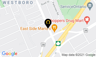 Commoncents Insurance Solutions in Guelph map