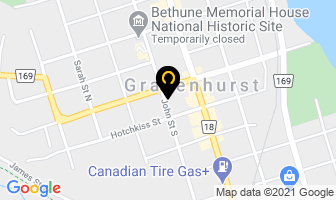 Commonwealth Adventure Real Estate in Gravenhurst map
