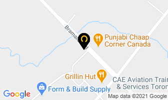 Communication Connections in Mississauga map