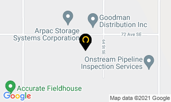 Communications Test Design Inc in Calgary map