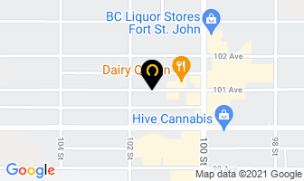 Community Bridge Main Office in Fort St. John map