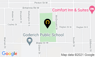 Community Centre Hall in Goderich map