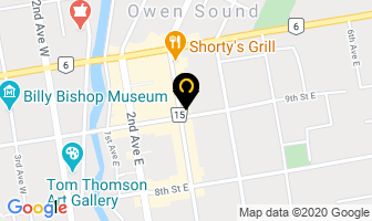 Community Foundation Grey Bruce in Owen Sound map