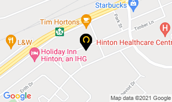 Community Futures West Yellowhead in Hinton map