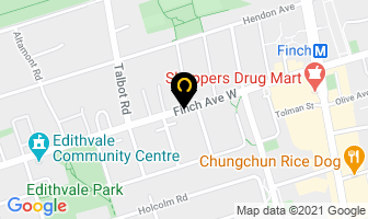 Community Head Injury Resources Services in North York map
