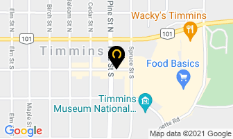 Community Living Skill in Timmins map