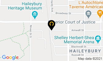 Community Living Temiskaming South Administration in Haileybury map