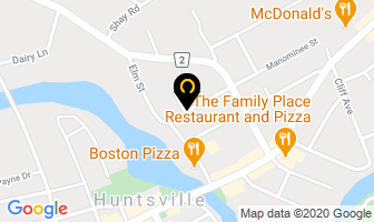Community Telecom in Huntsville map