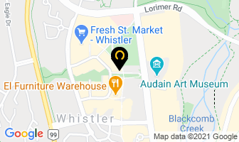 Comor-Go Play Outside Whistler Store in Whistler map