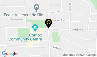 Comox Valley Children's Day Care Society in Comox map