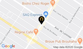 Compas Immobilier Annie Girard in Montreal map