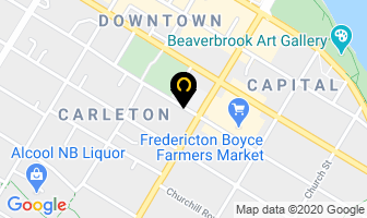Compass Group Of Canada in Fredericton map