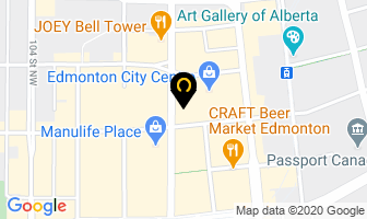 Competitive Edge Employment Services in Edmonton map
