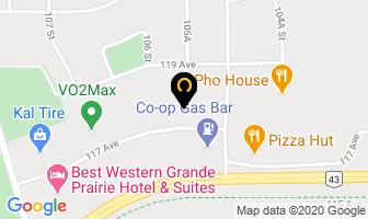Complete Claims Adjusters Ltd in Grande Prairie map