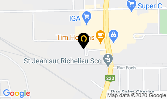 Complexe 360 in Saint-Jean-sur-Richelieu map