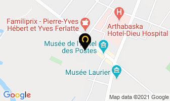 Complexe Sacr&eacute; Coeur in Victoriaville map