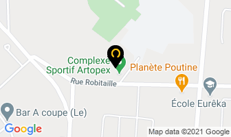 Complexe Sportif Artopex in Charlemagne map