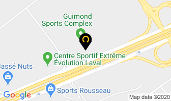 Complexe Sportif Guimond in Beauharnois map