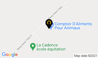 Comptoir D'aliments Pour Animaux Inc in Saint-maurice map
