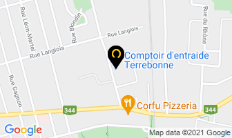 Comptoir D'entraide Terrebonne in Terrace map