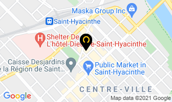 Comptoir Partage La Mie in Saint-Hyacinthe map