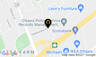 Compulite Business Solutions in Ottawa map