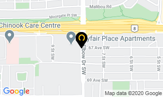 Concept Building Services Inc in Calgary map