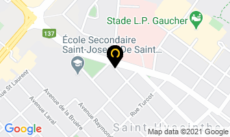 Concept Cheveux D'ange in Saint-Hyacinthe map