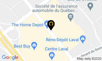 Concept Mode 47 Inc in Beauharnois map