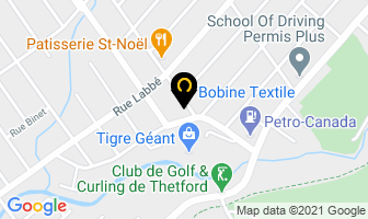 Concept Pifa in Thetford Mines map